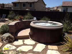 Круглый спа бассейн Jacuzzi J-210