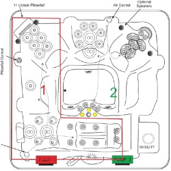 Спа бассейн Artesian Spas 746L DELUXE CLASS